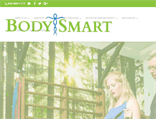 Tablet Screenshot of bodysmarthealth.com